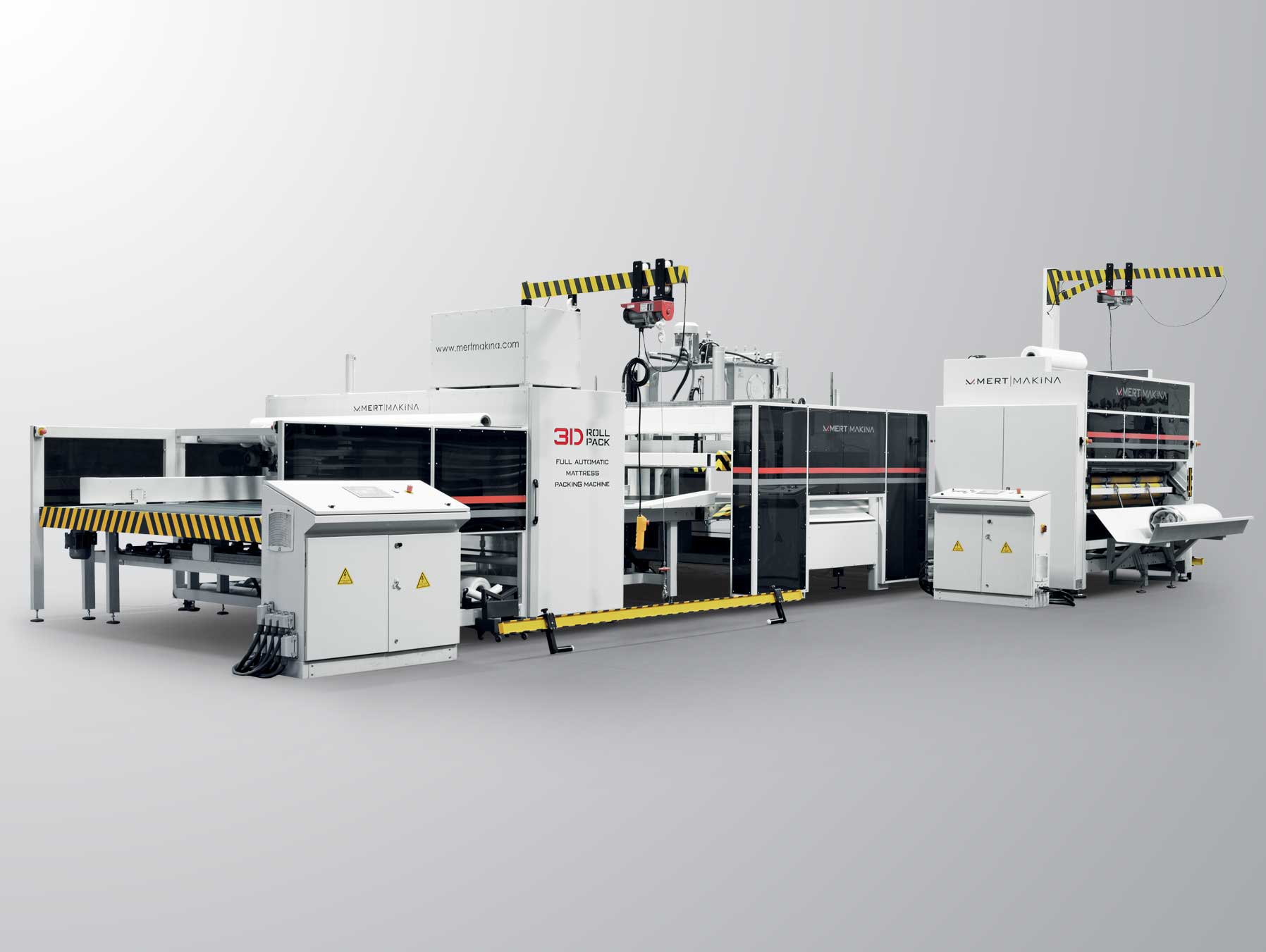 3D Full Pack Sigma - Otomatik Yatak Pres ve Rulo Paketleme Makinası